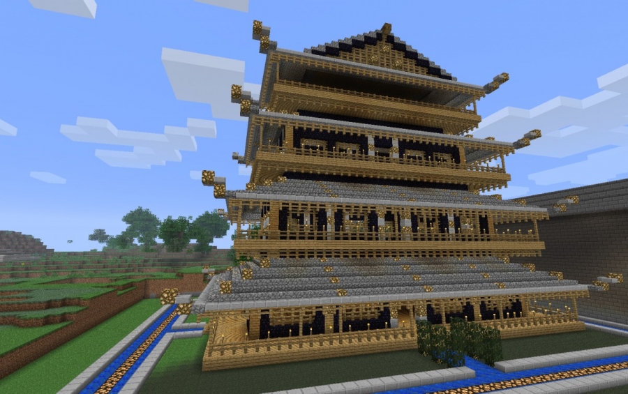 Minecraft - Iwokai's Pagoda - Minecraft Schematic Store 