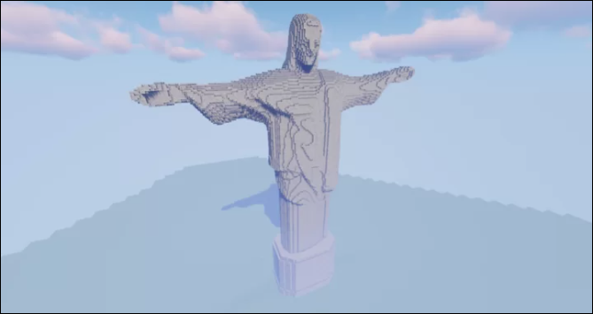 2b2t Jesus Statue Schematic