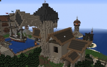 Minecraft large creations - 37