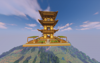 Minecraft - Iwokai's Pagoda - Minecraft Schematic Store 