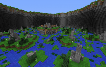 Minecraft Floating Islands Creations - roblox islands spawn ideas