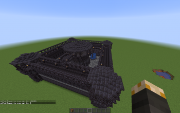 minecraft castle black map