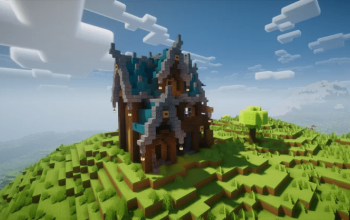 Minecraft: Aesthetic Fantasy House