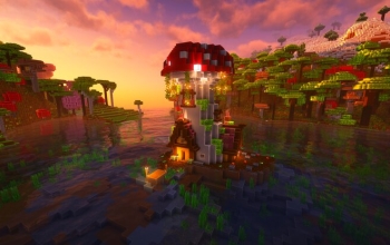 Minecraft: Mushroom House