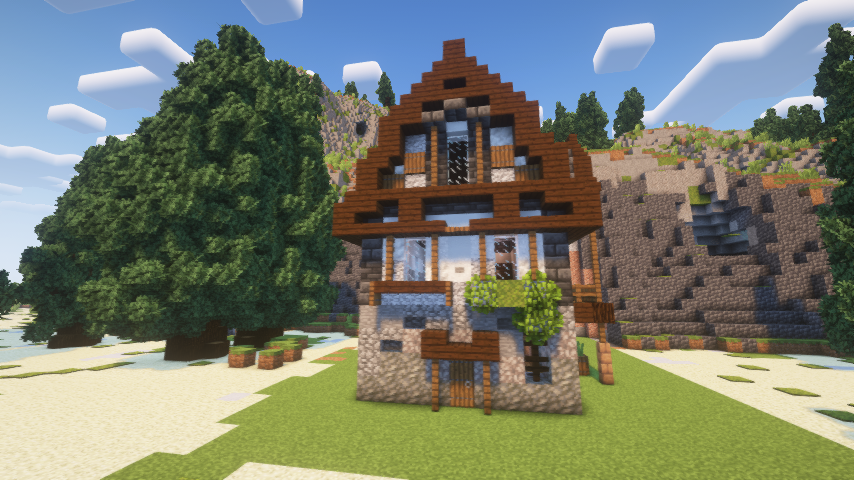 Minecraft House 10 - Collection Horizon, creation #21837