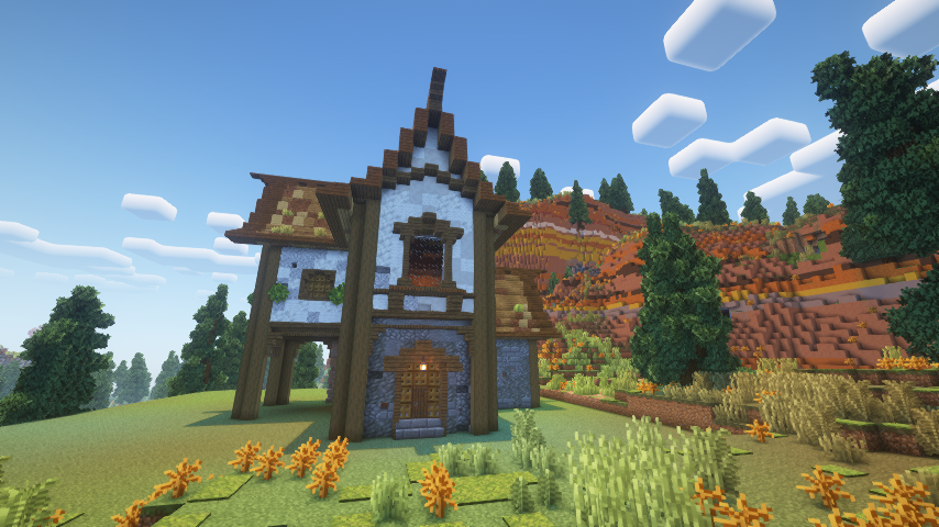 Minecraft House 1 - Villager, Creation #21851