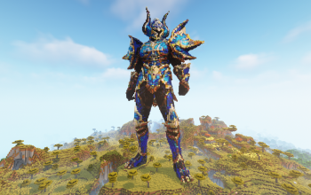 Minecraft Magic Armor Statue