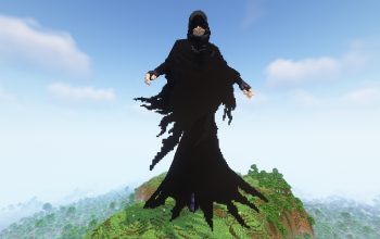 Minecraft Shadow Statue