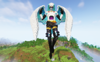 Minecraft Sky Scourge Statue