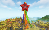 Minecraft RedStar Statue Free