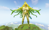 Minecraft Barbariccia - Final Fantasy Statue