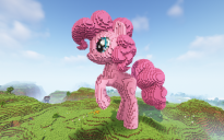 Minecraft PinkiePie Free Statue