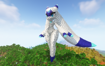 Minecraft Lunaris Statue Free