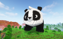 Minecraft Panda Statue Free