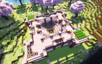 Minecraft: Cherry Blossom Survival Base