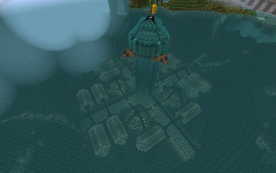 minecraft underwater city map download
