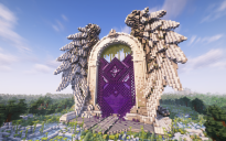 Minecraft Angel Wings |Paradise| Nether Portal V02 Statue Free