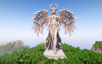 Minecraft Angel Statue V11 Free