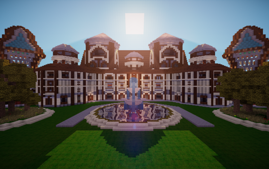 minecraft modern mansion map 1.10 download