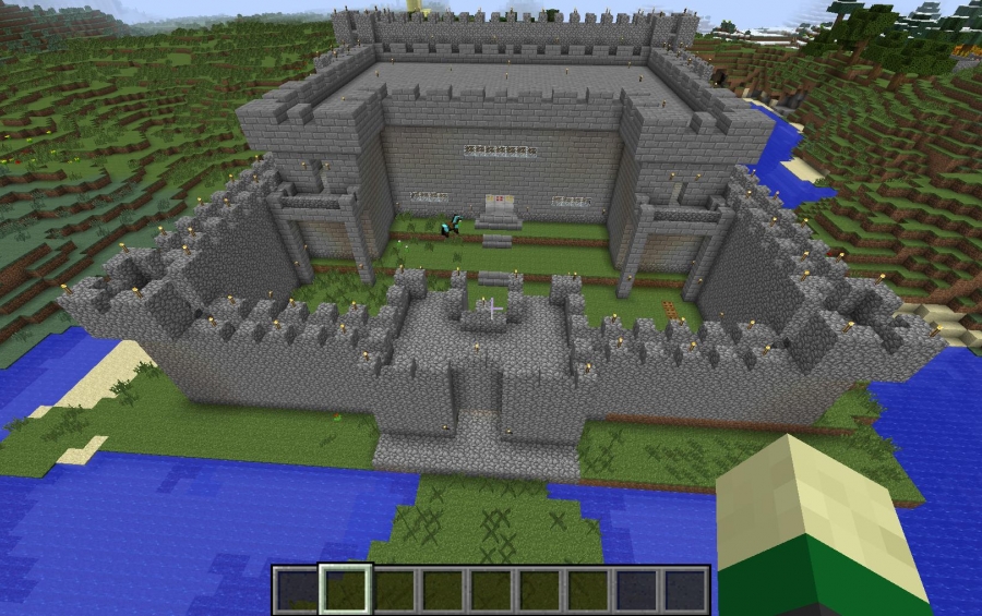 minecraft palace blueprints