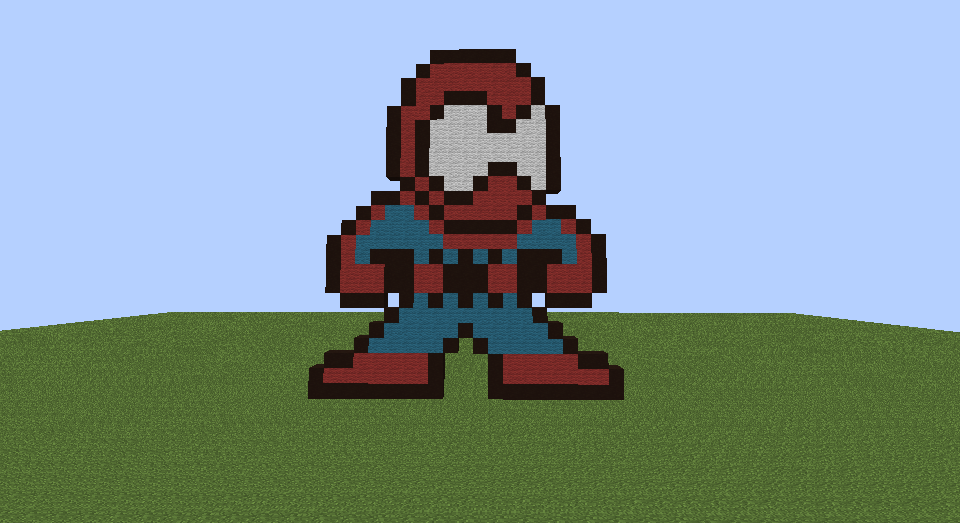 Spider Man Pixel Art, creation #3452