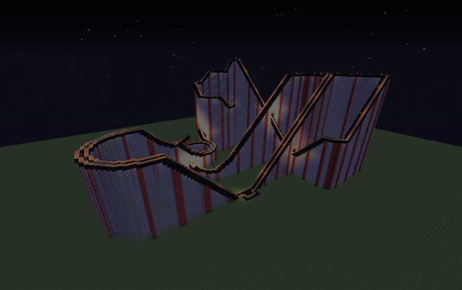 minecraft roller coasters