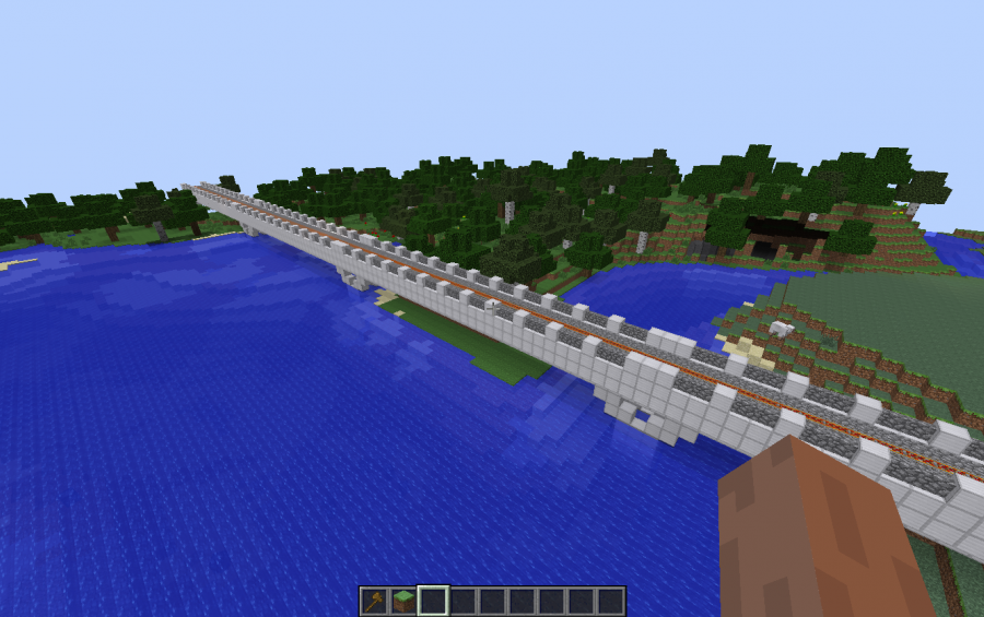 Powered Rail Bridge 2 Creation 4313