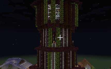medieval mage tower minecraft