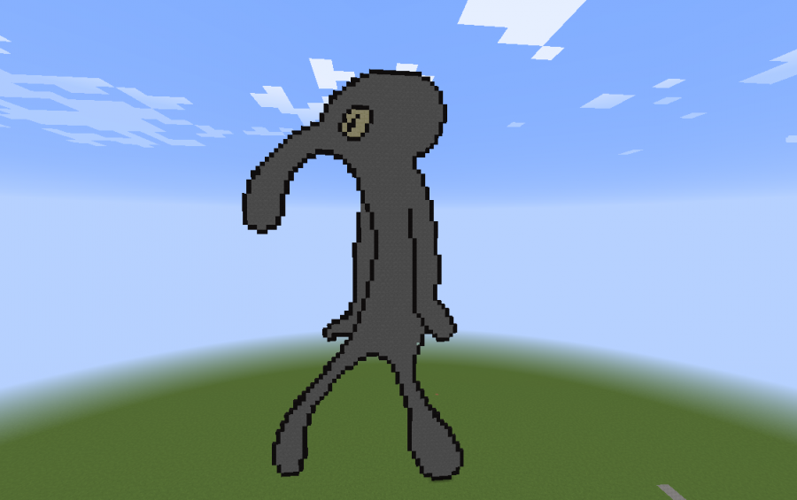 Minecraft Squidward