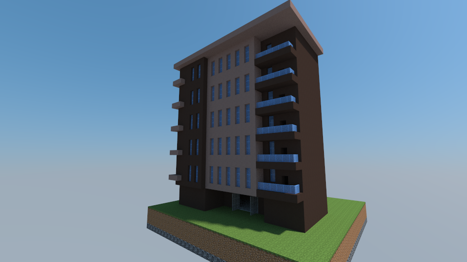 Apartment Building Modern Apartment Building Creation 6431