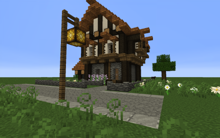 small medieval minecraft house