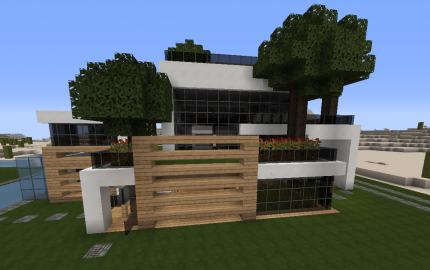 modern green house, creation #6606