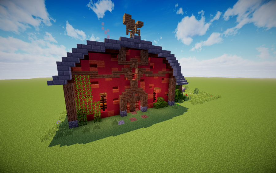 minecraft barn