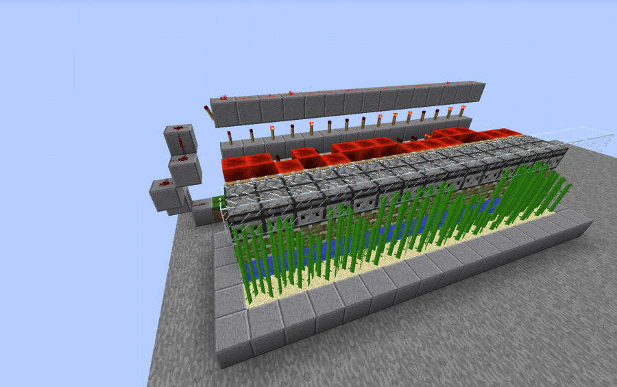 automatic sugarcane farm