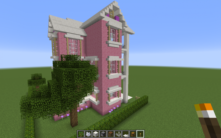 minecraft barbie mansion