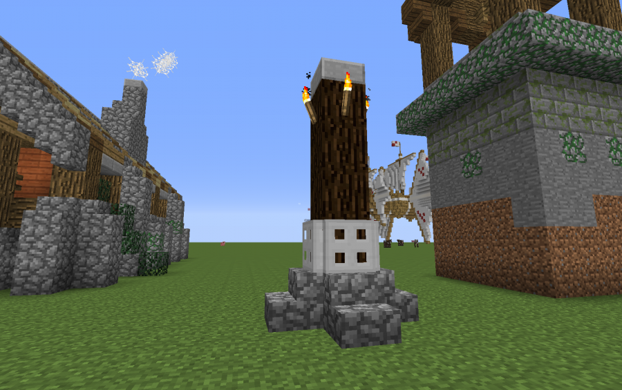 Rustic Lamp Post Creation 9385