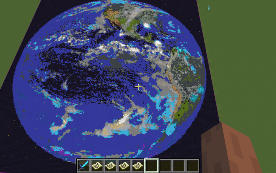 Minecraft Planet Earth