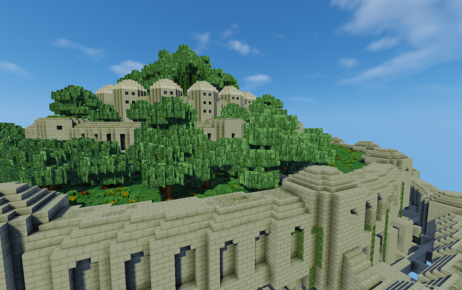 castle in the sky minecraft