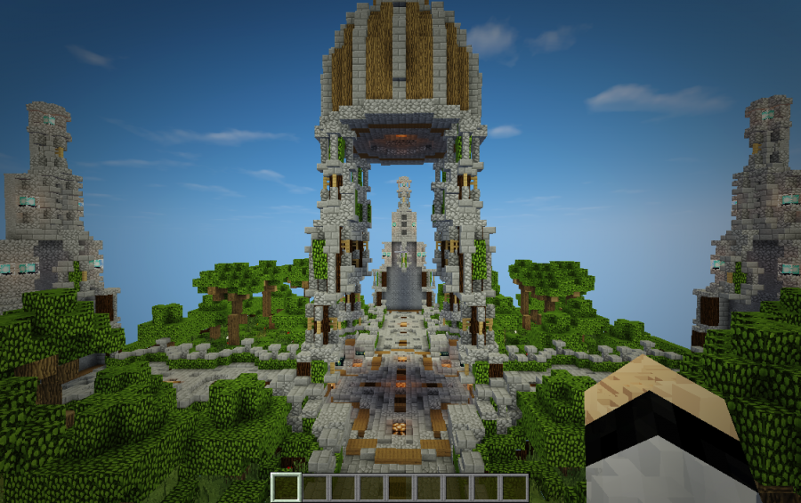 minecraft server hub map download